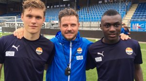 Knut Ahlander, Alexander Straus og Basit Agouda