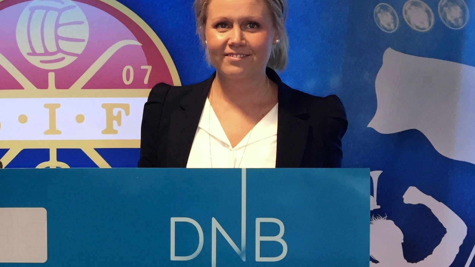 Linn Lolland, banksjef DNB Drammen