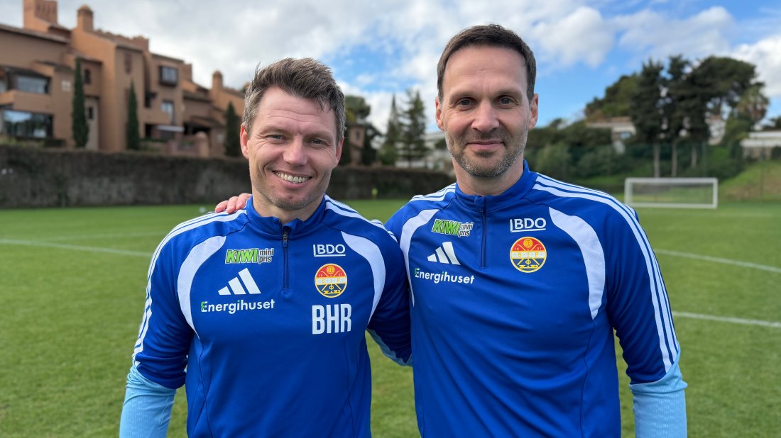 Bilde av Bjørn Helge Riise og Jackie Rasmussen.