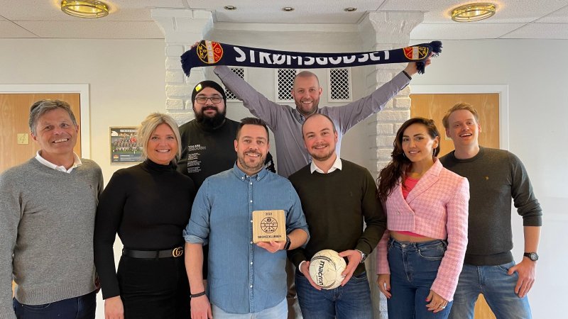 Gjengen fra Energihuset - Her fra da de gikk inn i Bronseklubben tidligere i år