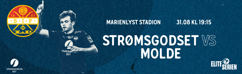Kampannonse Strømsgodset - Molde