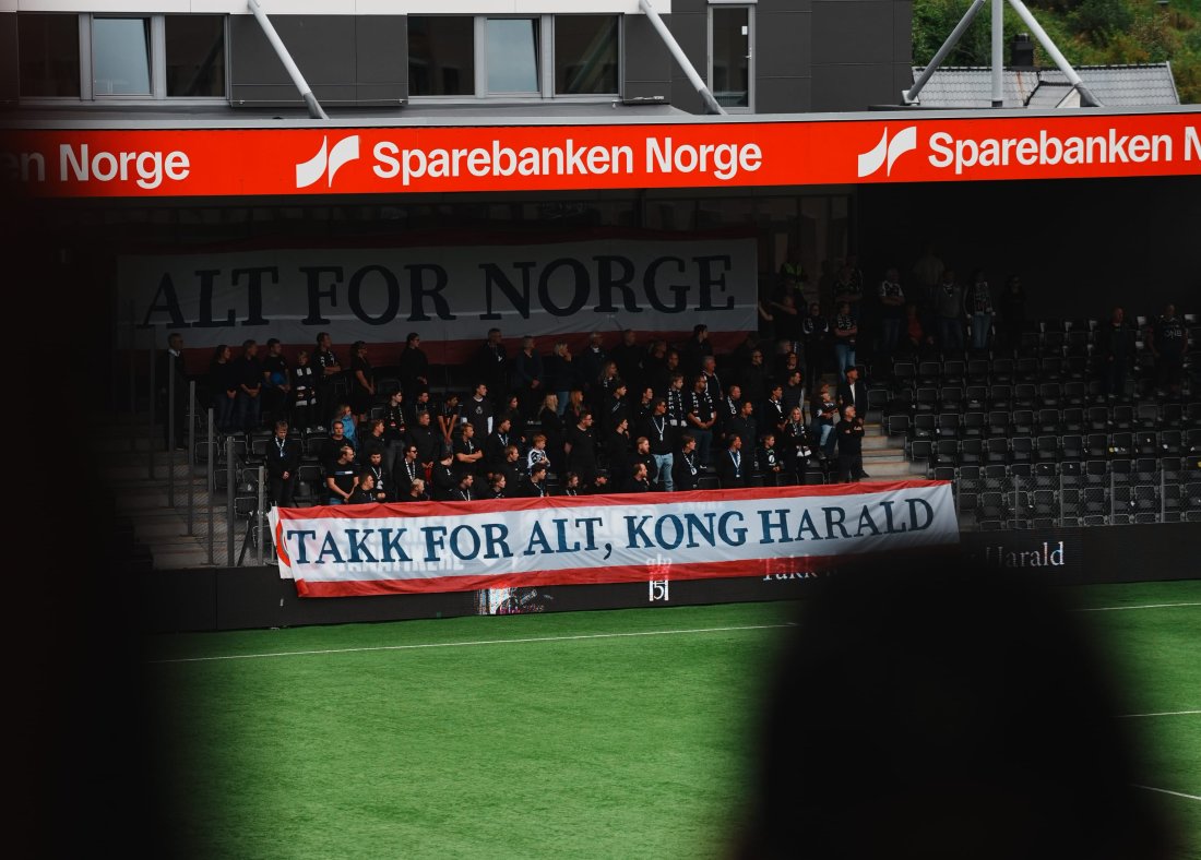 GodsetUnionens hyllest til Kong Harald V.