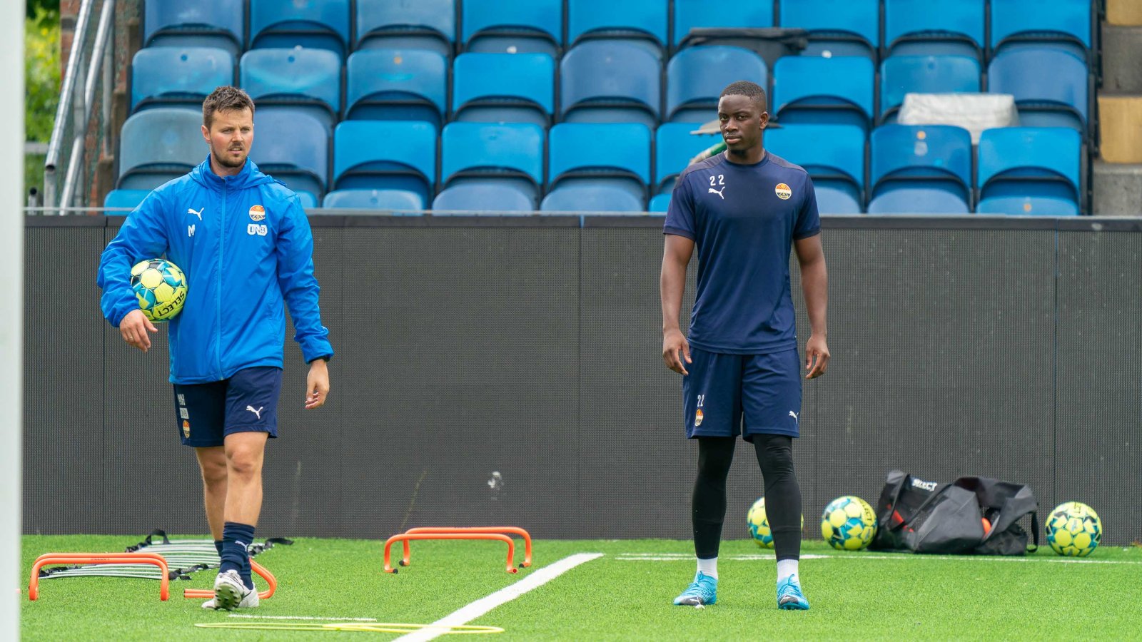 Prosper Mendy og Marius Hoel