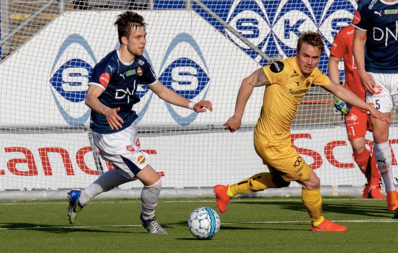 Link debuterte i Eliteserien sist helg.