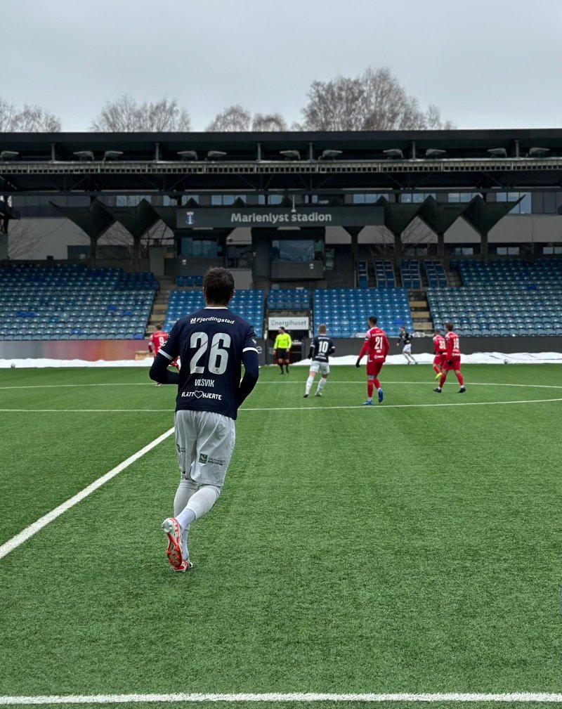 Lars Vilsvik var tilbake etter flere måneder på sidelinjen