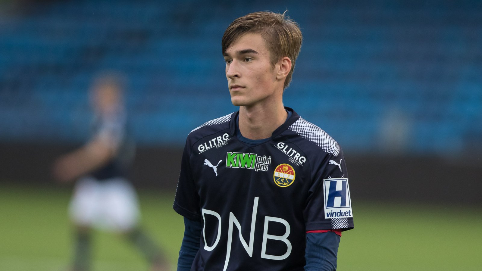 Alban Kadriu for Strømsgodset 3 mot Kongsberg IF.
