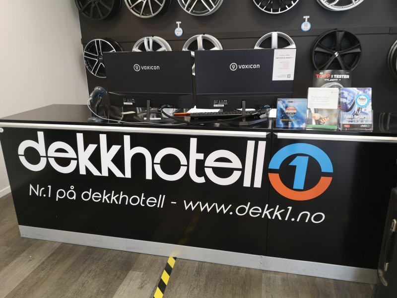 Gratis lagring på dekkhotell første sesong (hjulskift tilkommer)