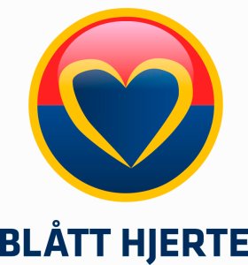 "Blått hjerte"