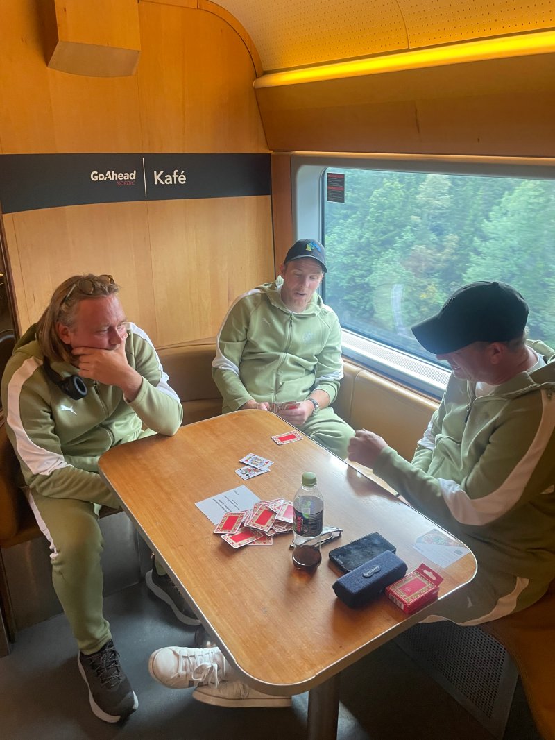 Go-Ahead sponset togreise tur/retur Stavanger for alle lag.